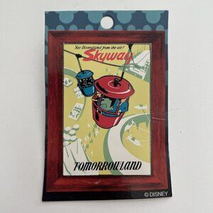 Disney 03 Disneyland Attraction Poster Series LE Pin TOMORROWLAND SKYWAY
